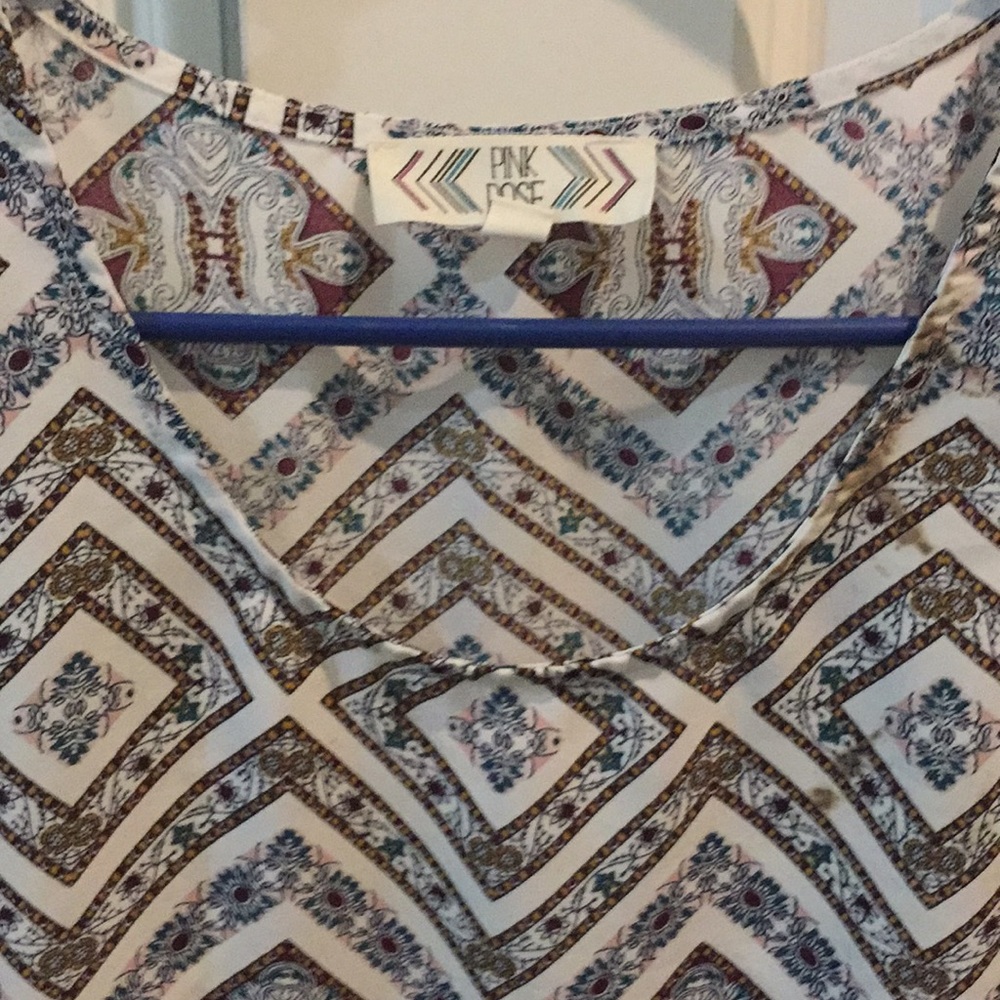 Patterned blouse - Picture 2 of 4